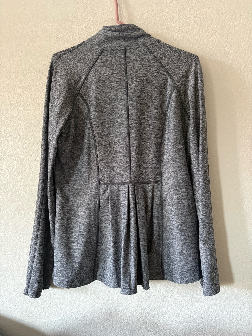 Mondetta Heather Gray Full-Zip Athletic Jacket